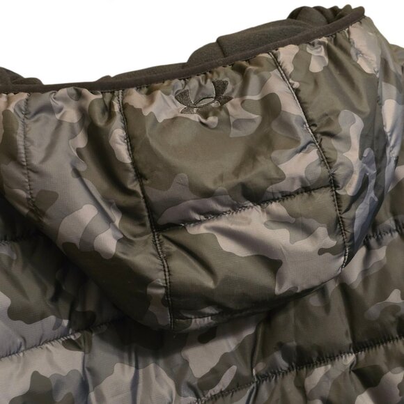 NWOT Youth Large UNDER ARMOUR Reversible Pronto Puffer Jacket NWOT - Picture 4 of 10